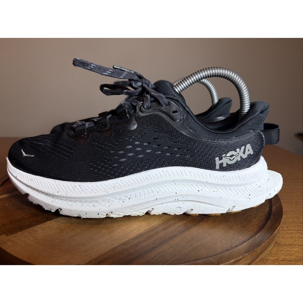 Hoka One One Kawana 2 Running Shoes Womens Size 7 B Black White 1147913 BWHT